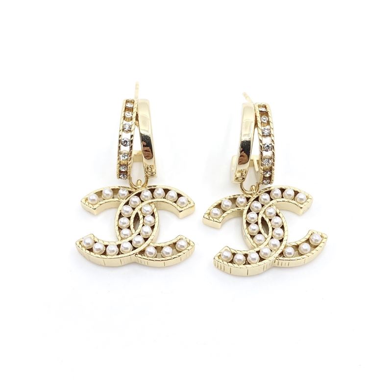 Ch*el earrings